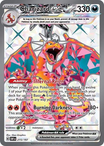 Charizard ex - 215/197-#215/197-Holofoil