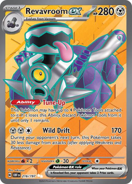 Revavroom ex - 216/197-#216/197-Holofoil