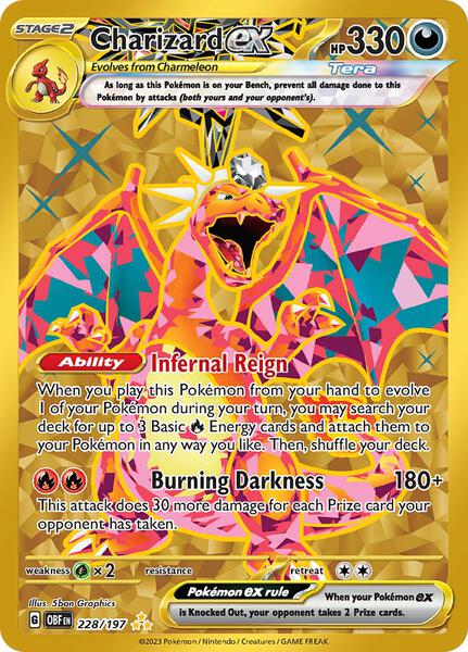 Charizard ex - 228/197-#228/197-Standard