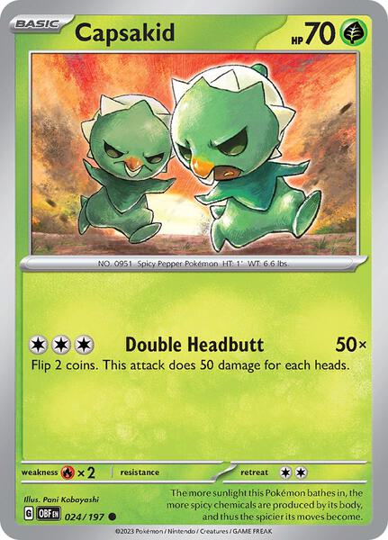 Capsakid - 024/197-#024/197-Reverse Holofoil