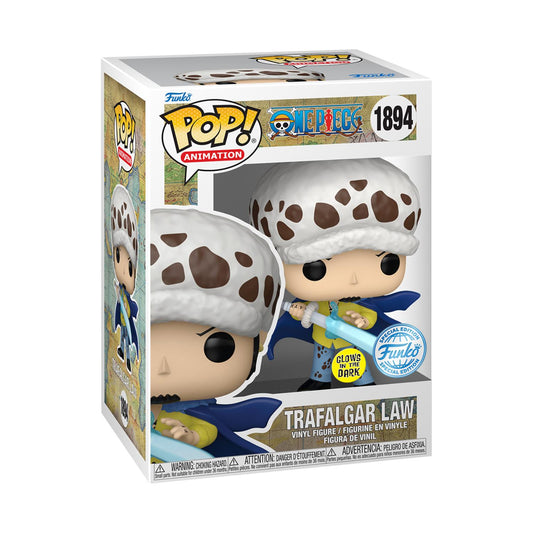 Funko Pop! Animation: One Piece - Trafalgar Law (Glow In The Dark)(Special Edition)