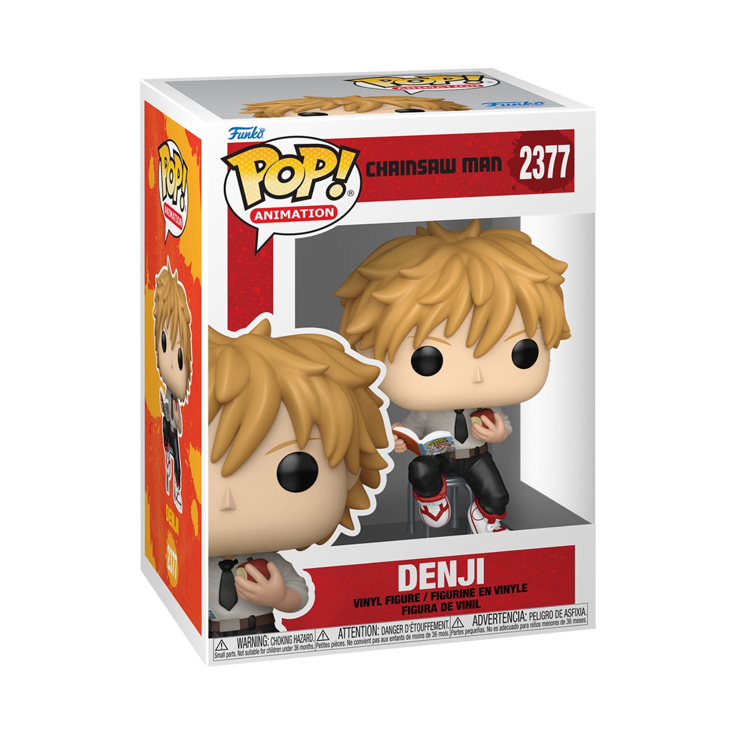 Funko Pop! Animation: Chainsaw Man - Denji (Reading)