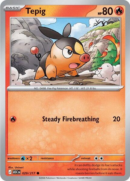 Tepig-#029/217-Normal
