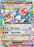 Cinderace ex-#038/217-Holofoil