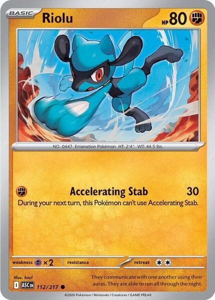 Riolu-#112/217-Normal