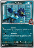 Team Rocket's Murkrow-#126/217-Normal