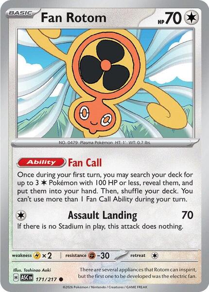 Fan Rotom - 171/217-#171/217-Normal