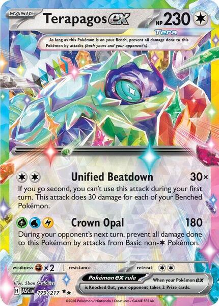 Terapagos ex-#179/217-Standard