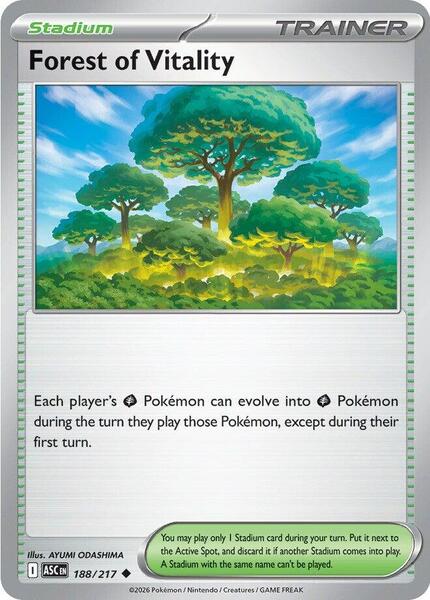 Forest of Vitality-#188/217-Standard