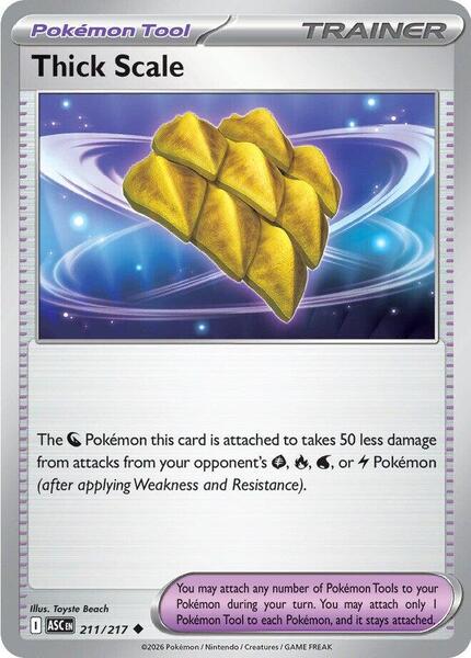 Thick Scale-#211/217-Reverse Holofoil