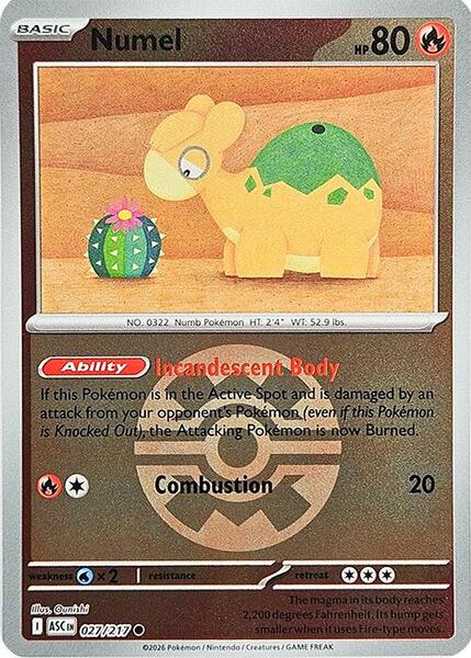 Numel - 027/217 (Quick Ball)-#027/217-Standard