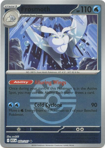 Frosmoth (Friend Ball)-#053/217-Standard