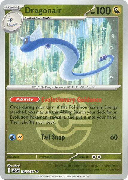 Dragonair (Love Ball)-#151/217-Standard
