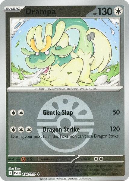 Drampa (Friend Ball)-#176/217-Standard