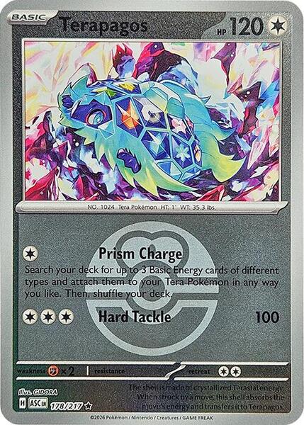 Terapagos (Love Ball)-#178/217-Standard
