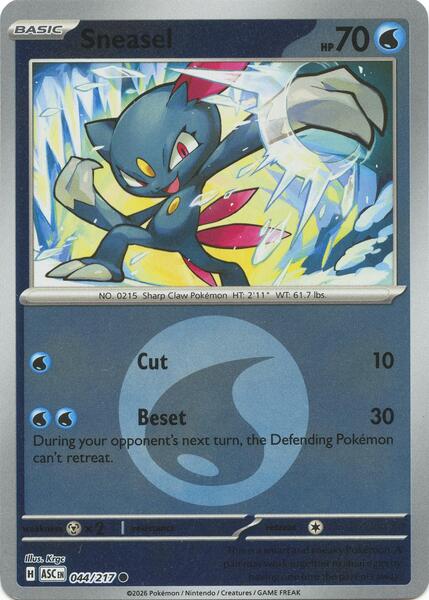 Sneasel (Energy Symbol Pattern)-#044/217-Standard