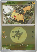 Pikachu (Energy Symbol Pattern)-#055/217-Reverse Holofoil