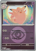 Clefable (Energy Symbol Pattern)-#075/217-Reverse Holofoil