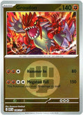 Groudon (Energy Symbol Pattern)-#108/217-Reverse Holofoil