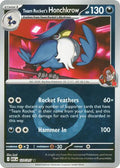 Team Rocket's Honchkrow (Energy Symbol Pattern)-#127/217-Reverse Holofoil