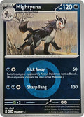 Mightyena - 129/217 (Energy Symbol Pattern)-#129/217-Reverse Holofoil