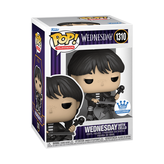 Wednesday with Cello Funko Pop!