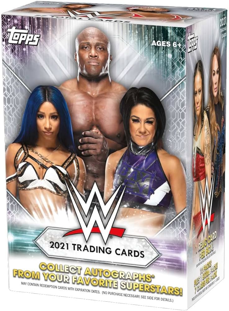 **PRE-ORDER** 2021 Topps WWE Wrestling Blaster Box