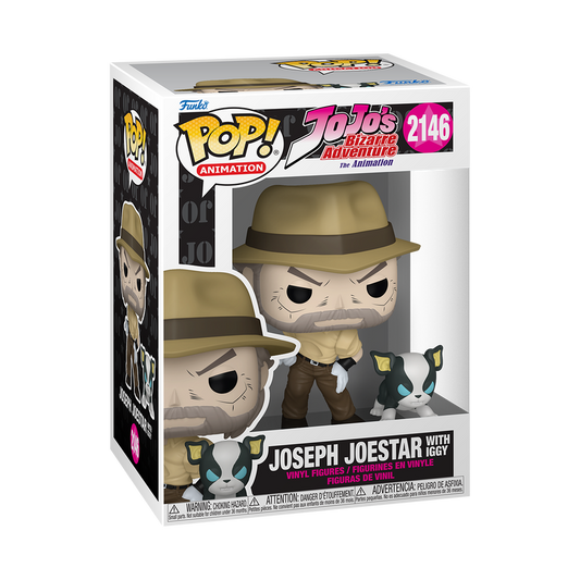 Pop! & Buddy Joseph Joestar with Iggy