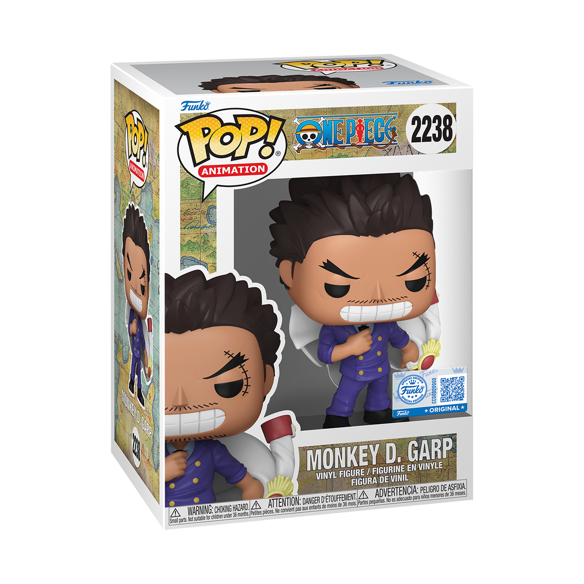 Funko Pop! Monkey D. Garp (Young) packaging