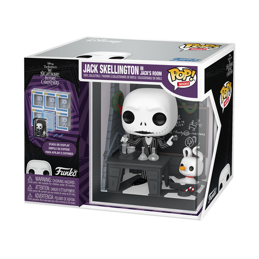 Pop! Nooks Jack Skellington in Jack’s Room