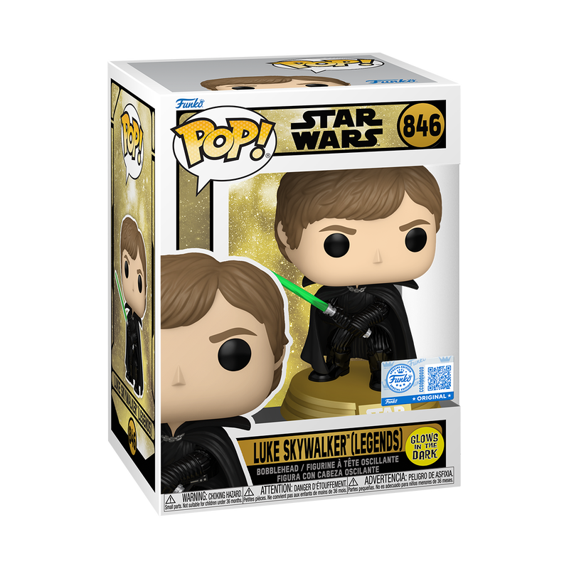 Pop! Luke Skywalker (Legends) (Glow)