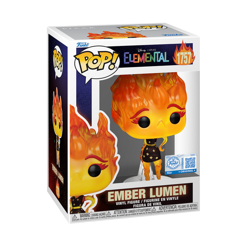 Funko Pop Ember Lumen Elemental #1757 | Exclusive Vinyl