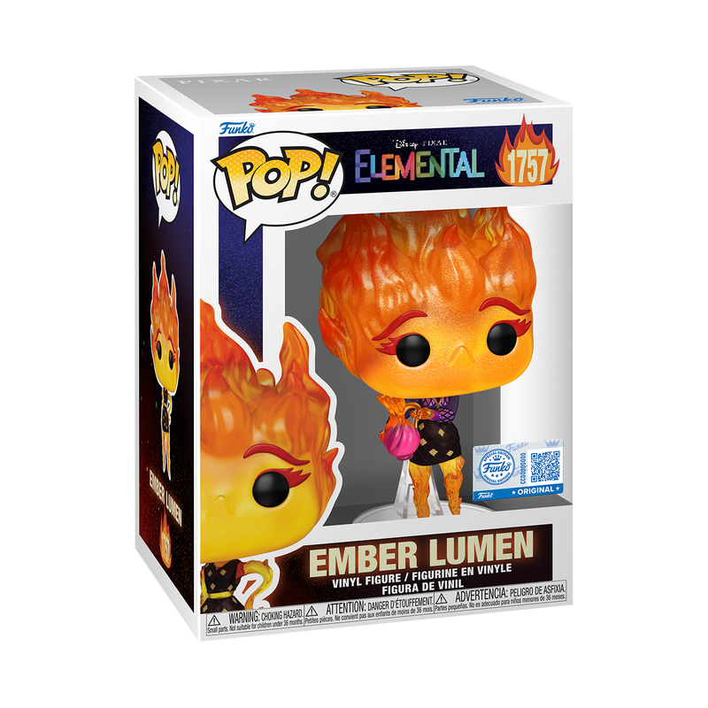 Funko Pop Ember Lumen Elemental #1757 | Exclusive Vinyl