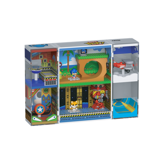 Bitty Pop! Bitty Box Sonic 2 Diorama Set
