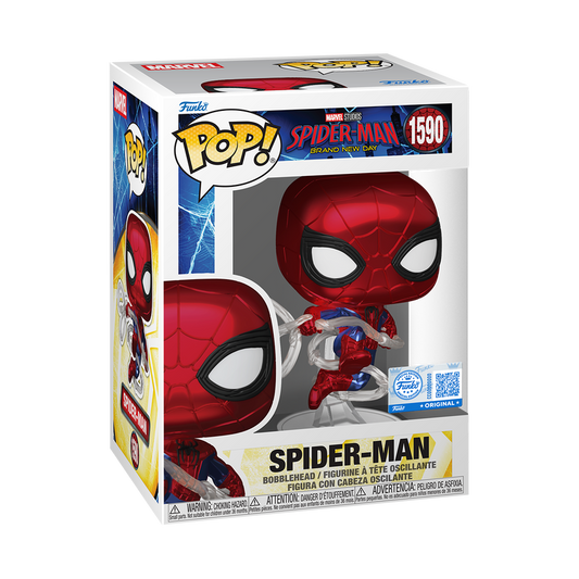 Pop! Spider-Man (Brand New Day) (Metallic)