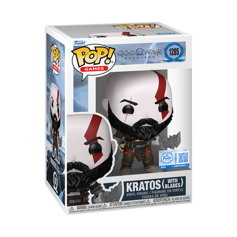 Pop! Kratos (with Blades) - God of War box art