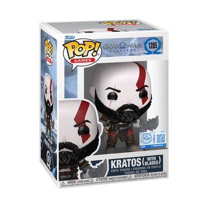 Pop! Kratos (with Blades) - God of War box art