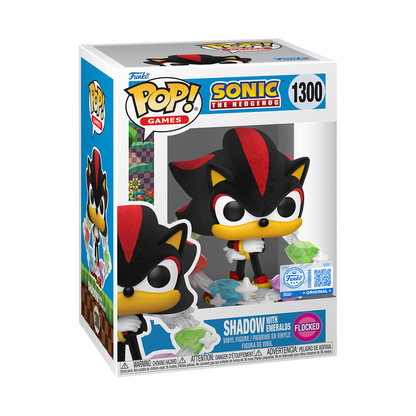 Funko Pop! Shadow with Emeralds (Flocked)