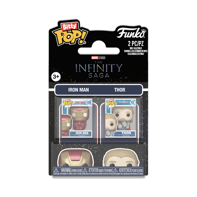 Bitty Pop! Iron Man & Thor 2-Pack