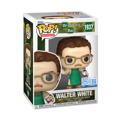 Pop! Walter White in Green Apron - Breaking Bad packaging