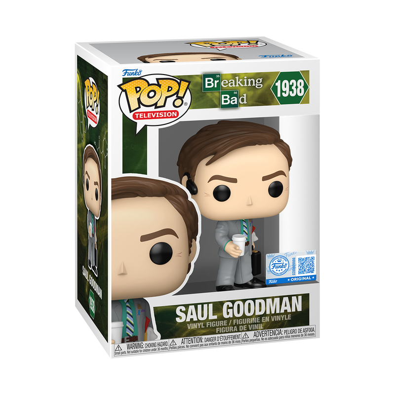 Pop! Saul Goodman - Breaking Bad packaging