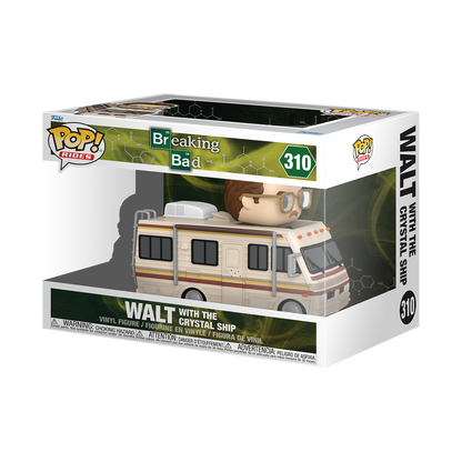 Pop! Rides Deluxe - Walt with the Crystal Ship - Breaking Bad packaging