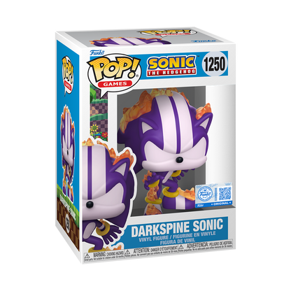 Funko Pop! Darkspine Sonic packaging