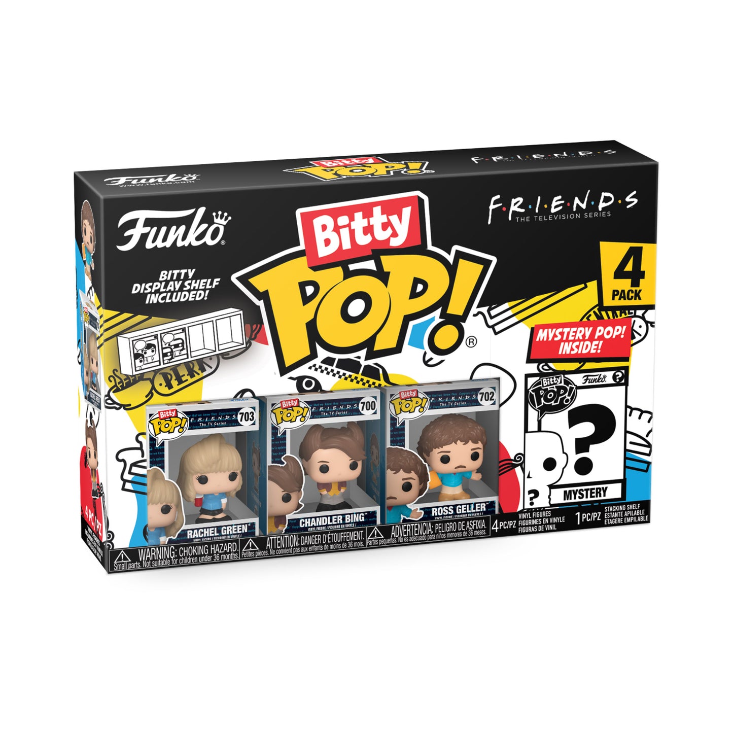 Funko Bitty Pop!: Friends - Series 1 4 Pack