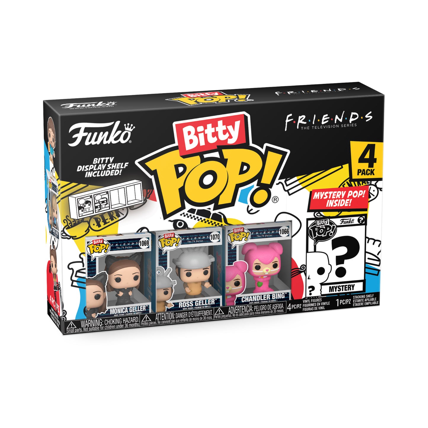Funko Bitty Pop!: Friends - Series 3 4 Pack