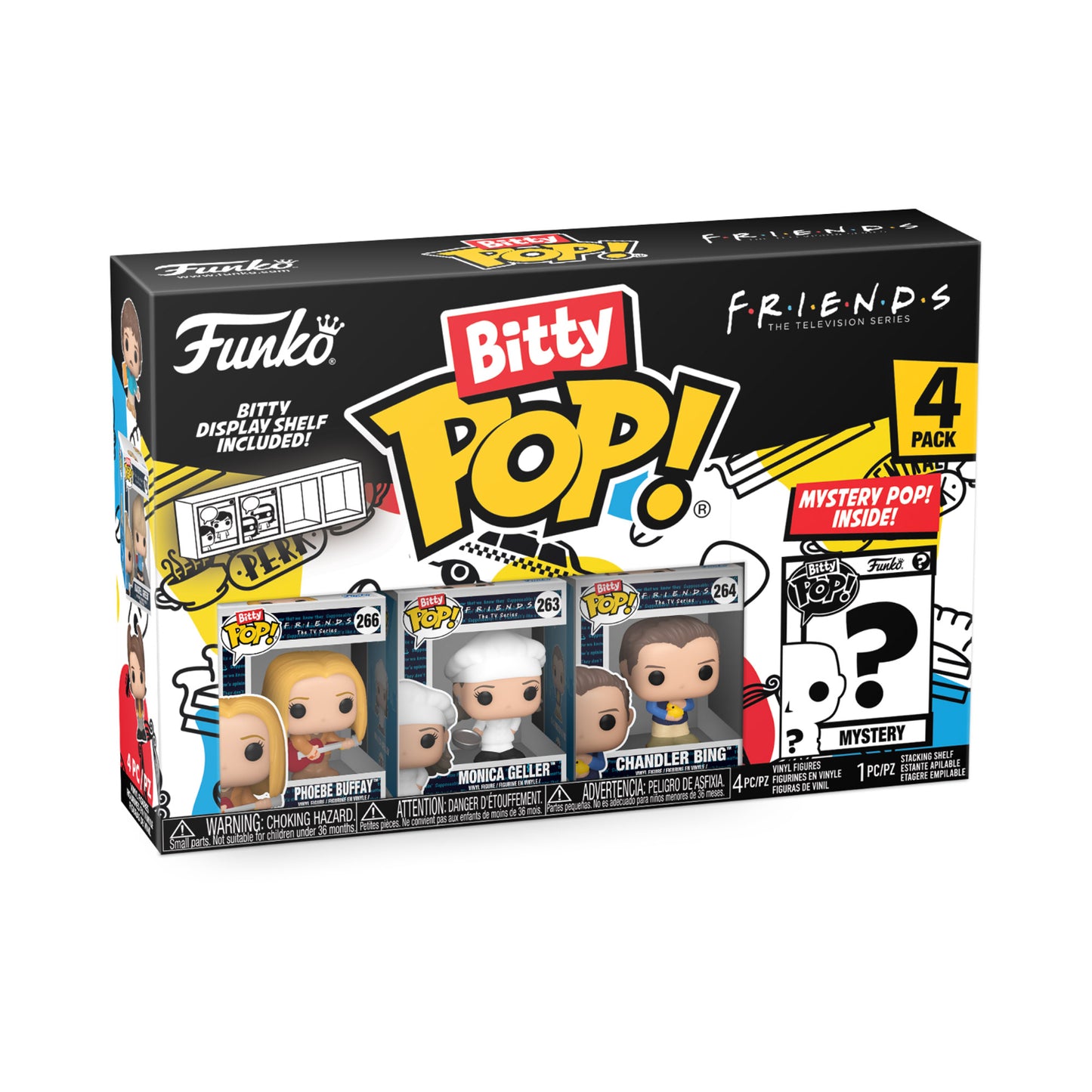 Funko Bitty Pop!: Friends - Series 4 4 Pack