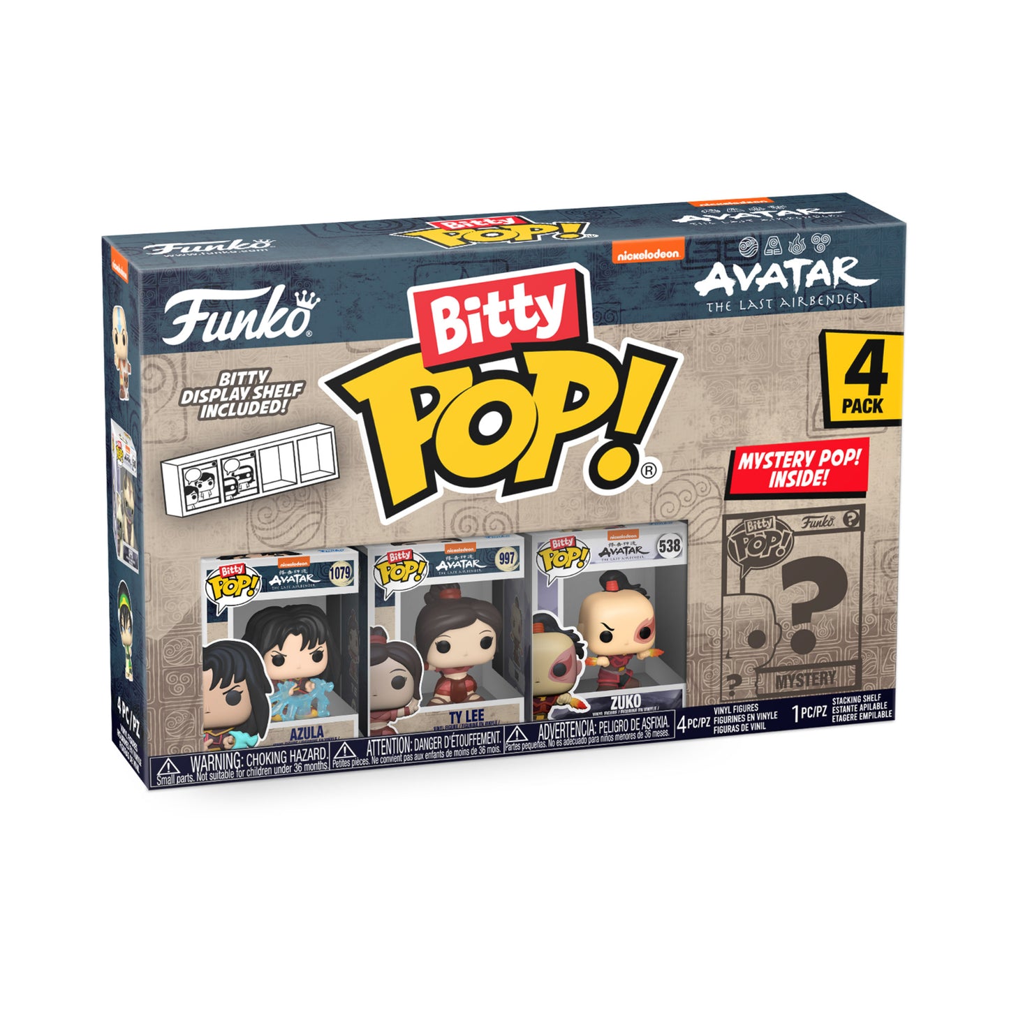 Funko Bitty Pop!: Avatar The Last Airbender - Series 2 4 Pack