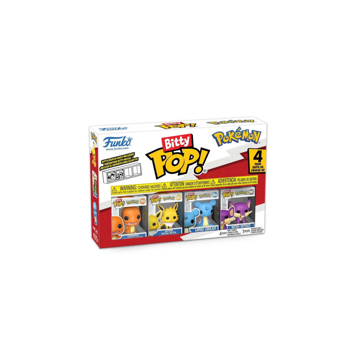 Funko Bitty Pop!: Pokemon - Series 2 4 Pack