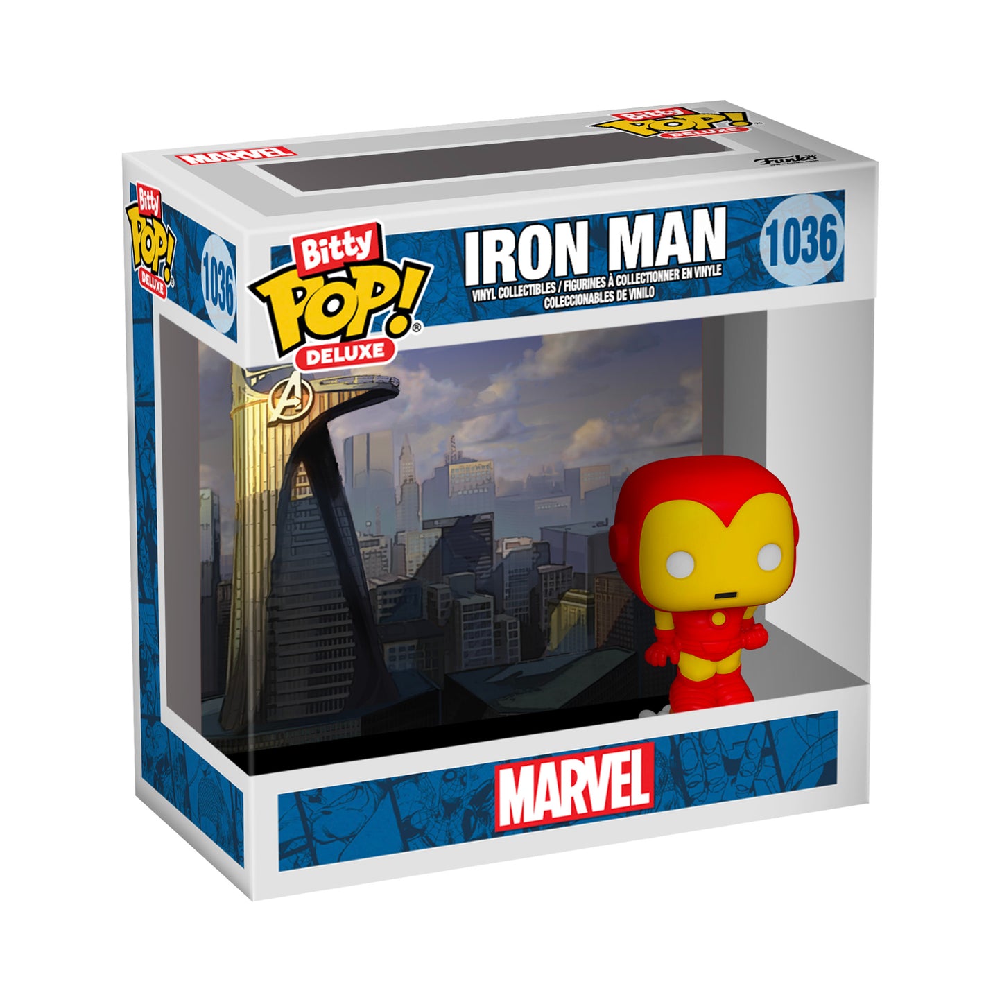 Funko Bitty Pop! Deluxe: Iron Man (Avenger Tower)