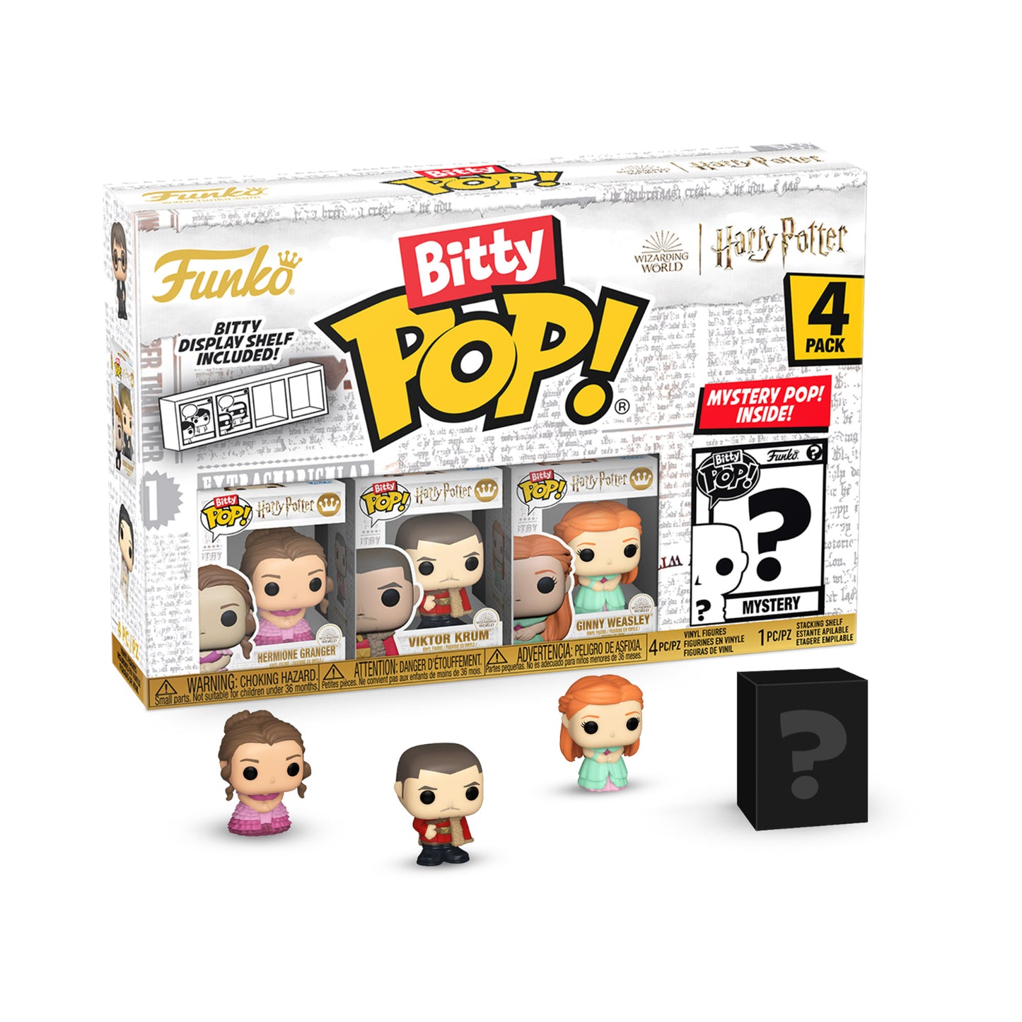 Funko Bitty Pop!: Harry Potter And The Goblet Of Fire - Series 2 4 Pack